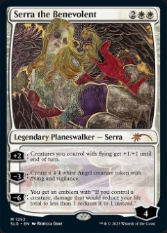 Serra the Benevolent Secret Lair Drop - Rebecca Guay Art